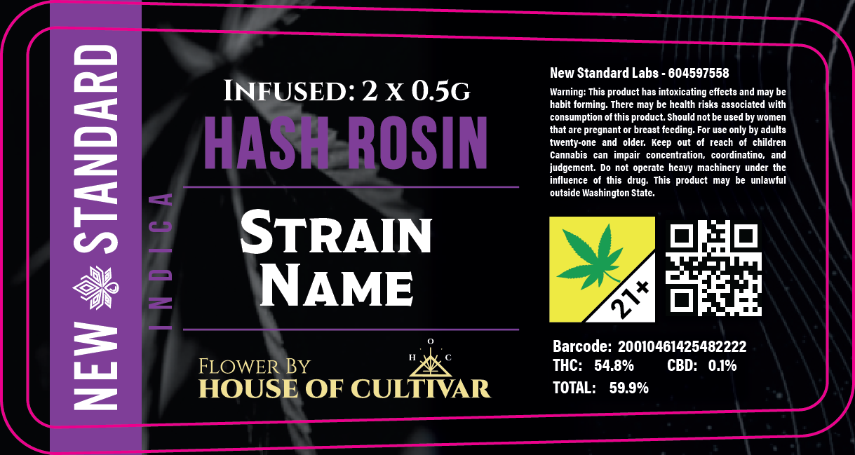 New Standard Labs Infused Prerolls