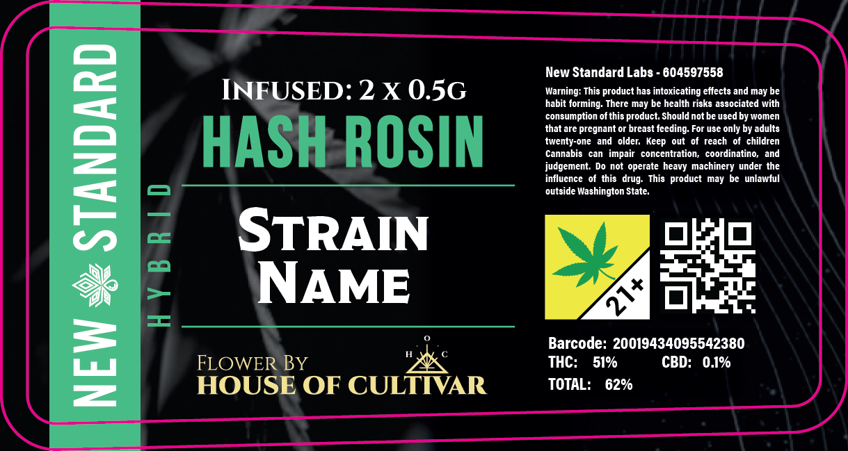 New Standard Labs Infused Prerolls