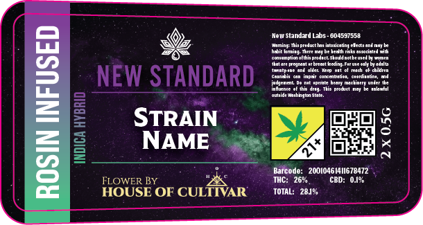 New Standard Labs Infused Prerolls