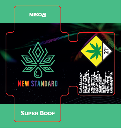 New Standard Labs Rosin Label