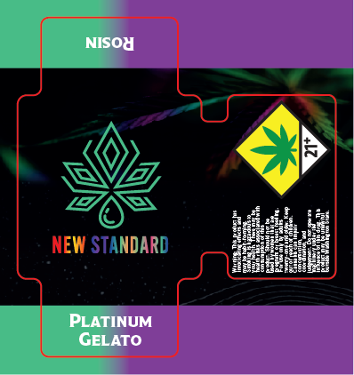 New Standard Labs Rosin Label
