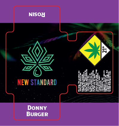 New Standard Labs Rosin Label