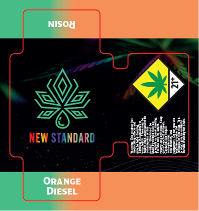 New Standard Labs Rosin Label