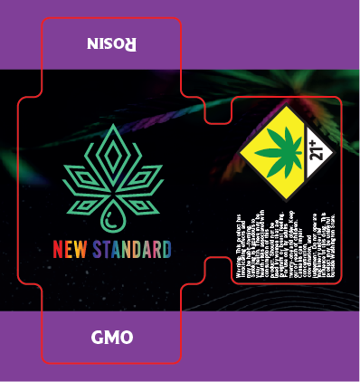 New Standard Labs Rosin Label