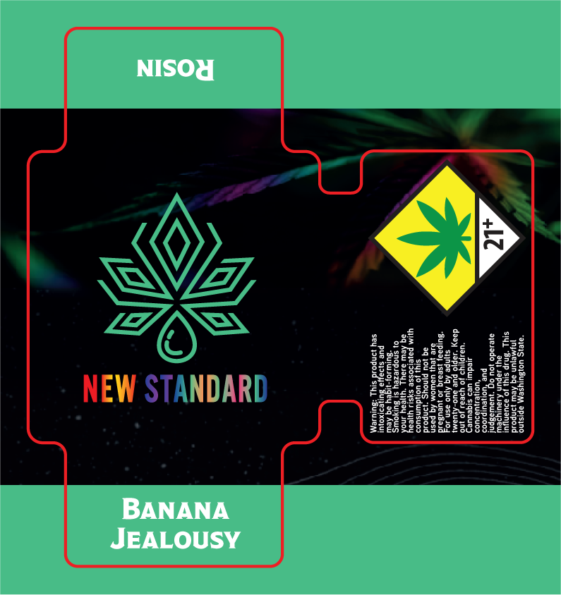 New Standard Labs Rosin Label