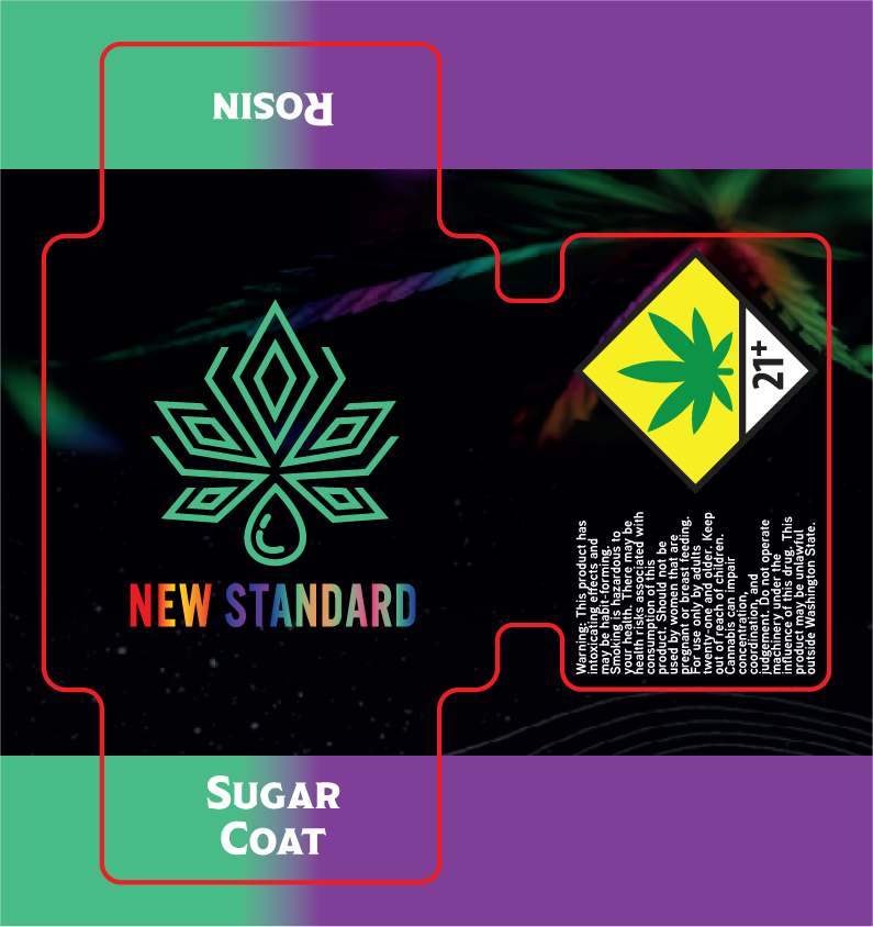 New Standard Labs Rosin Label