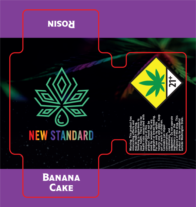 New Standard Labs Rosin Label