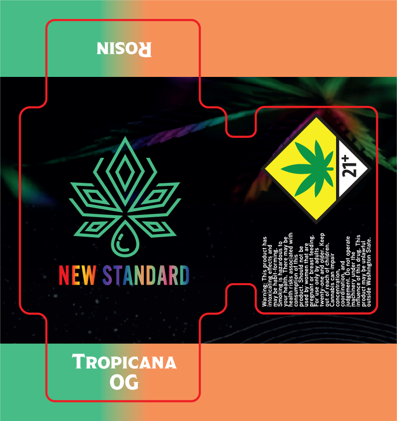 New Standard Labs Rosin Label