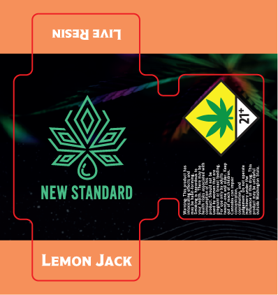 New Standard Labs Live Resin Label