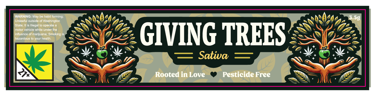 Giving Trees Label