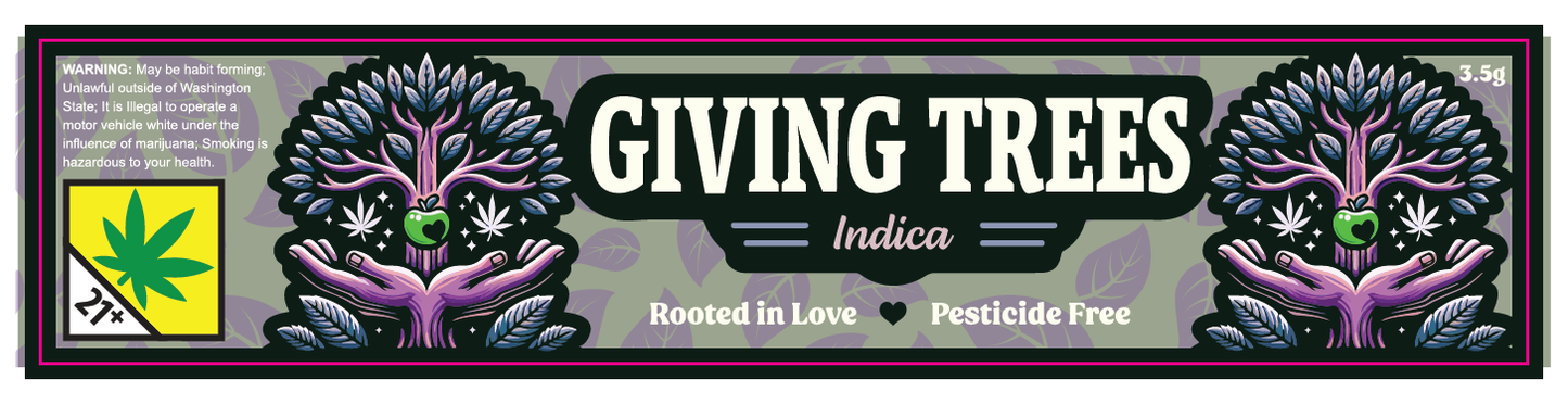 Giving Trees Label