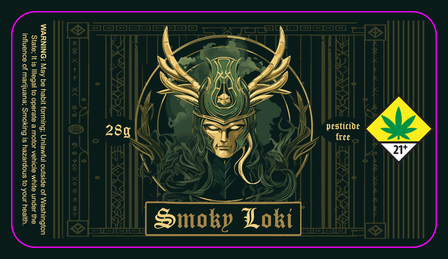 Smoky Loki Label