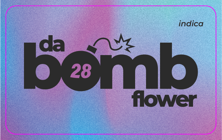 Da Bomb Flower Label