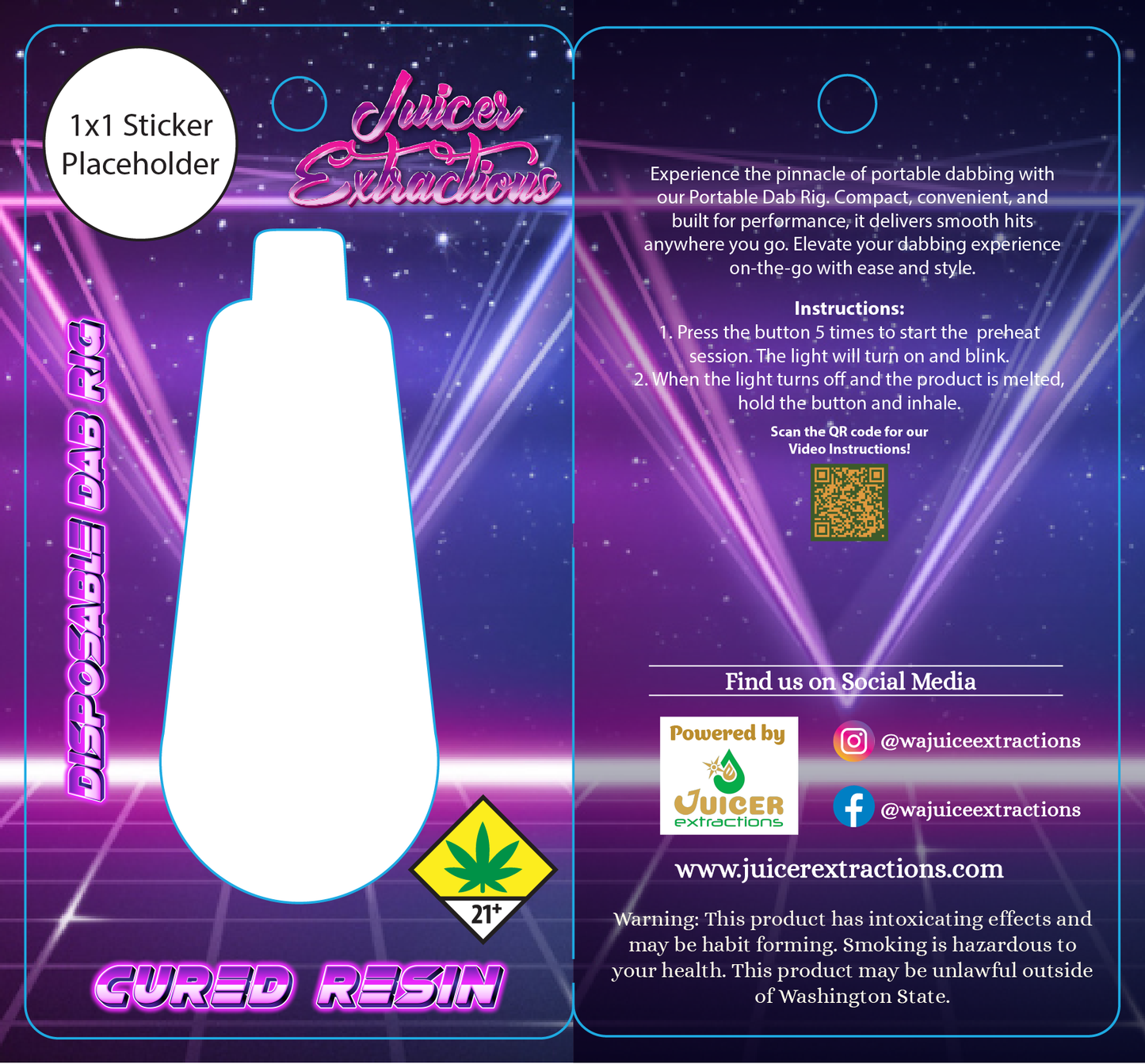 Juicer Extractions Eco DabGo