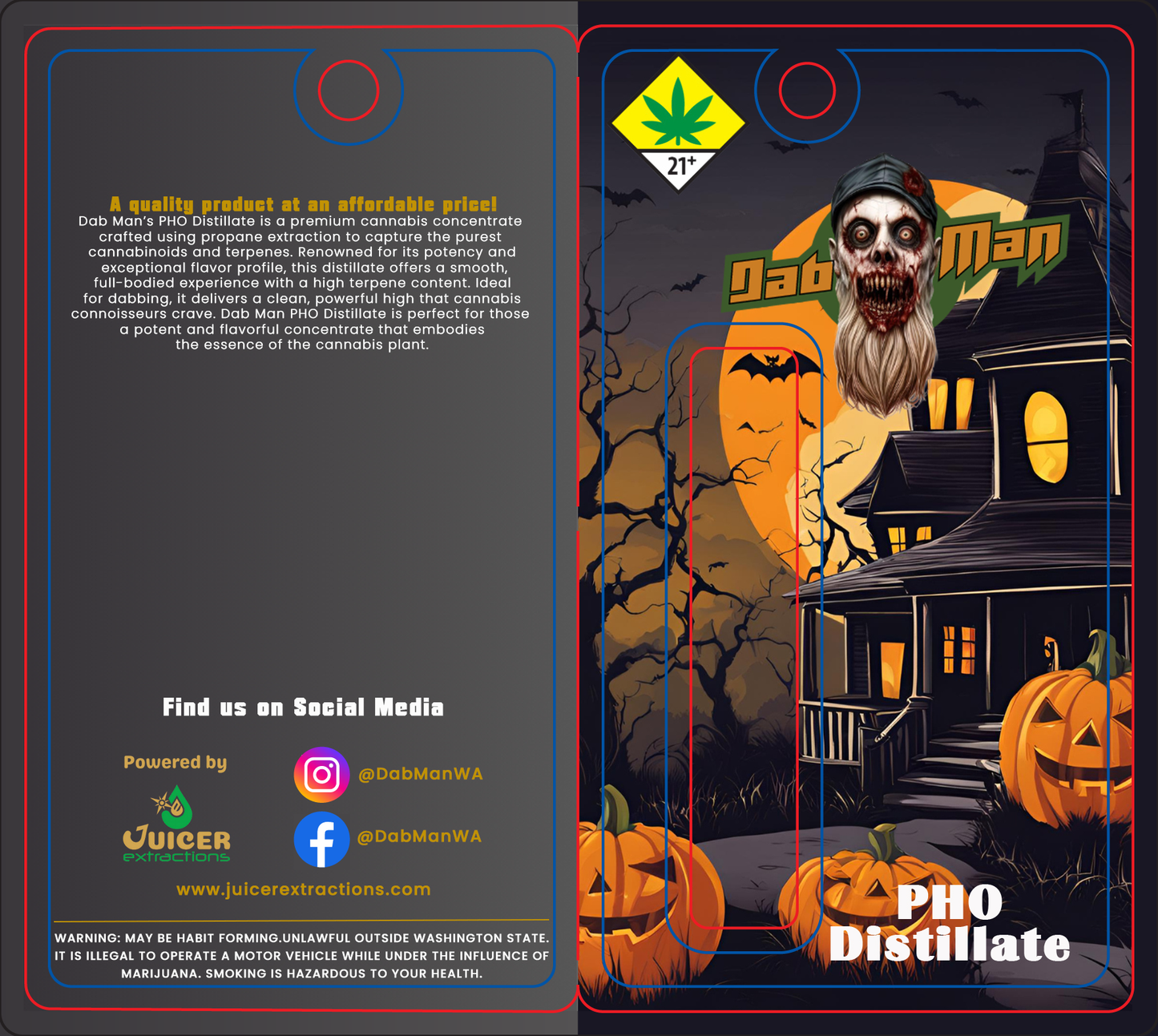 Dab Man Halloween Vape