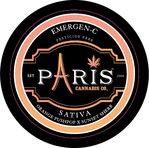 Paris Small Rounds Labels