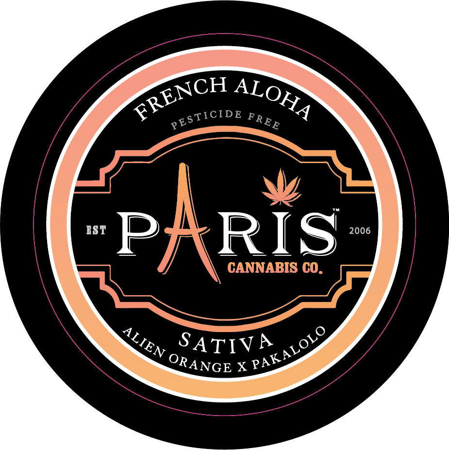 Paris Large Round Stickers