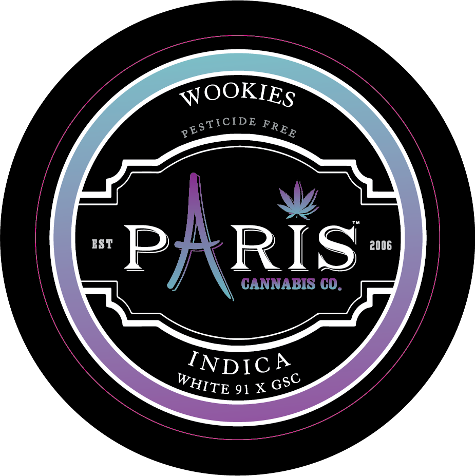 Paris Large Round Stickers