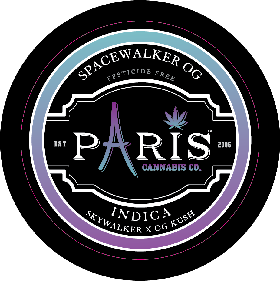 Paris Large Round Stickers