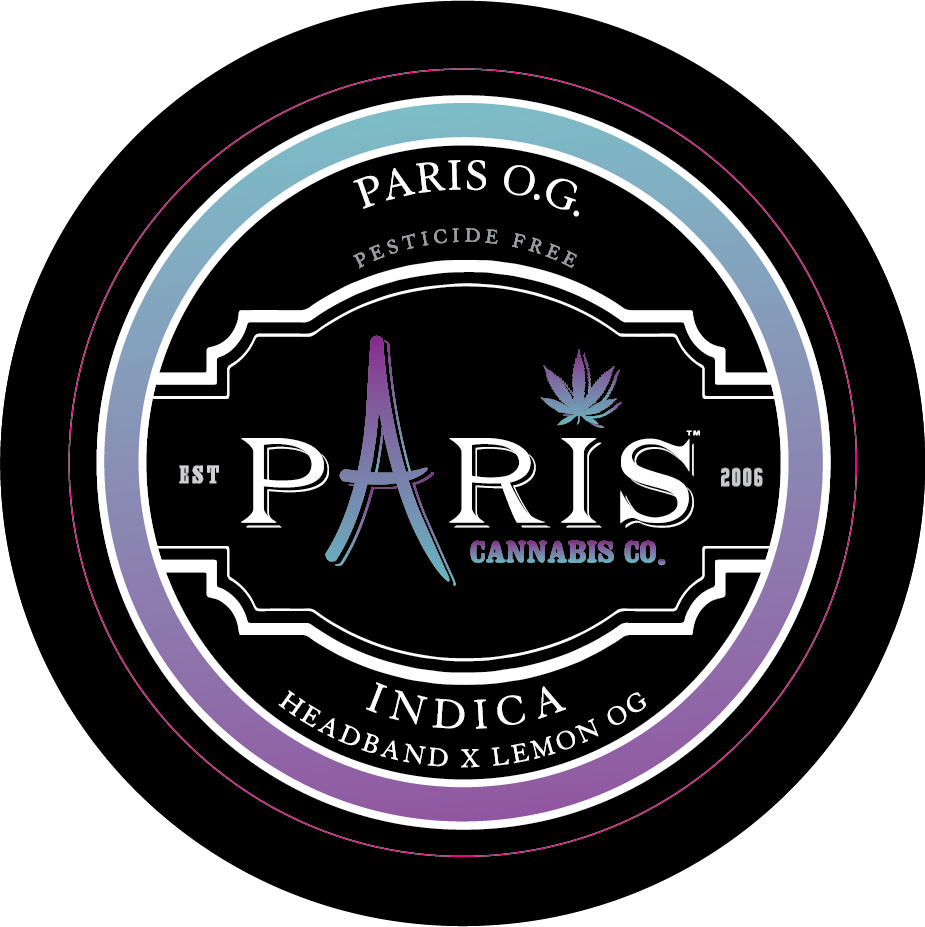 Paris Large Round Stickers