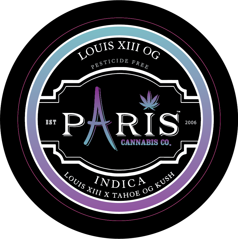 Paris Large Round Stickers