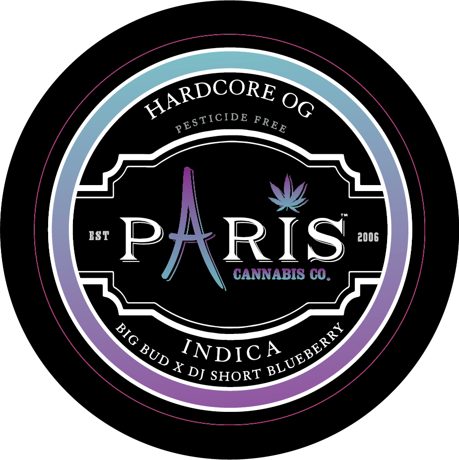 Paris Large Round Stickers