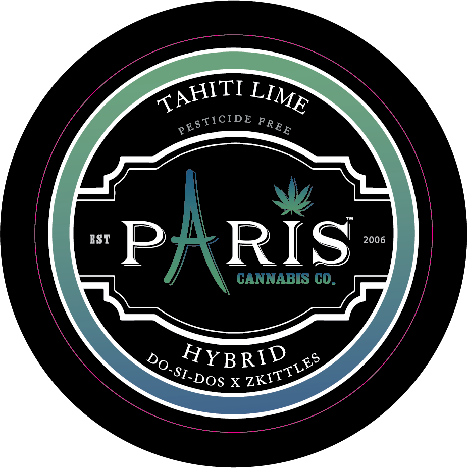 Paris Large Round Stickers