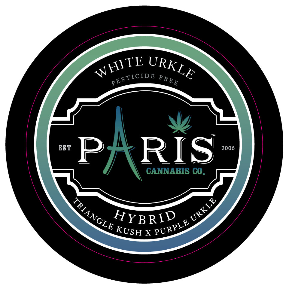 Paris Large Round Stickers