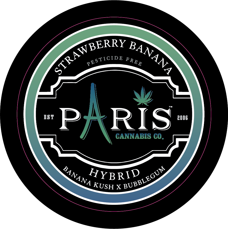 Paris Large Round Stickers