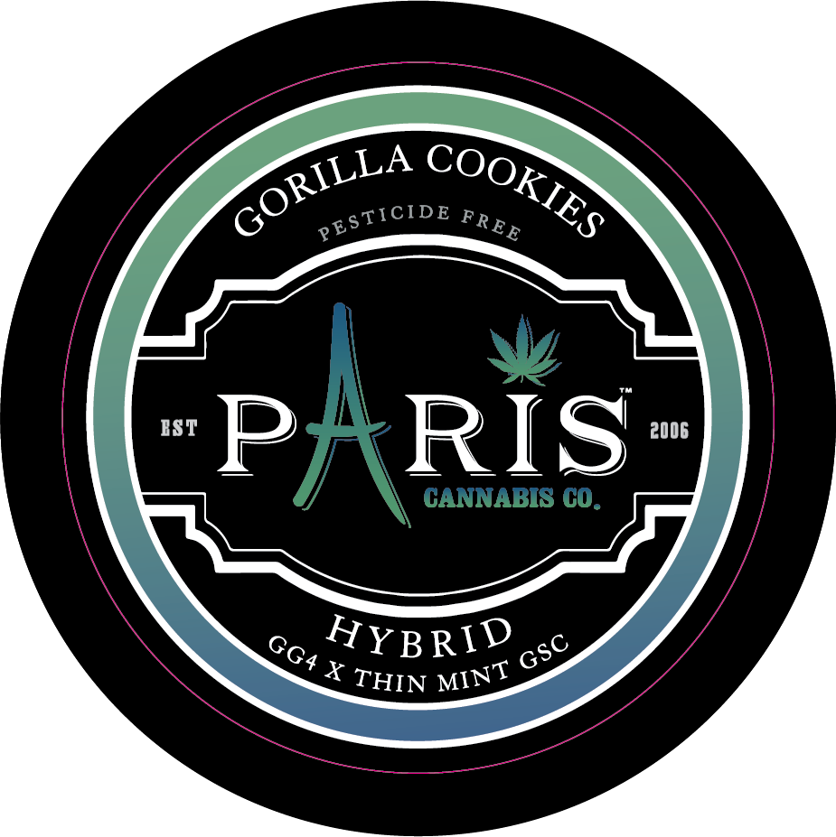 Paris Large Round Stickers