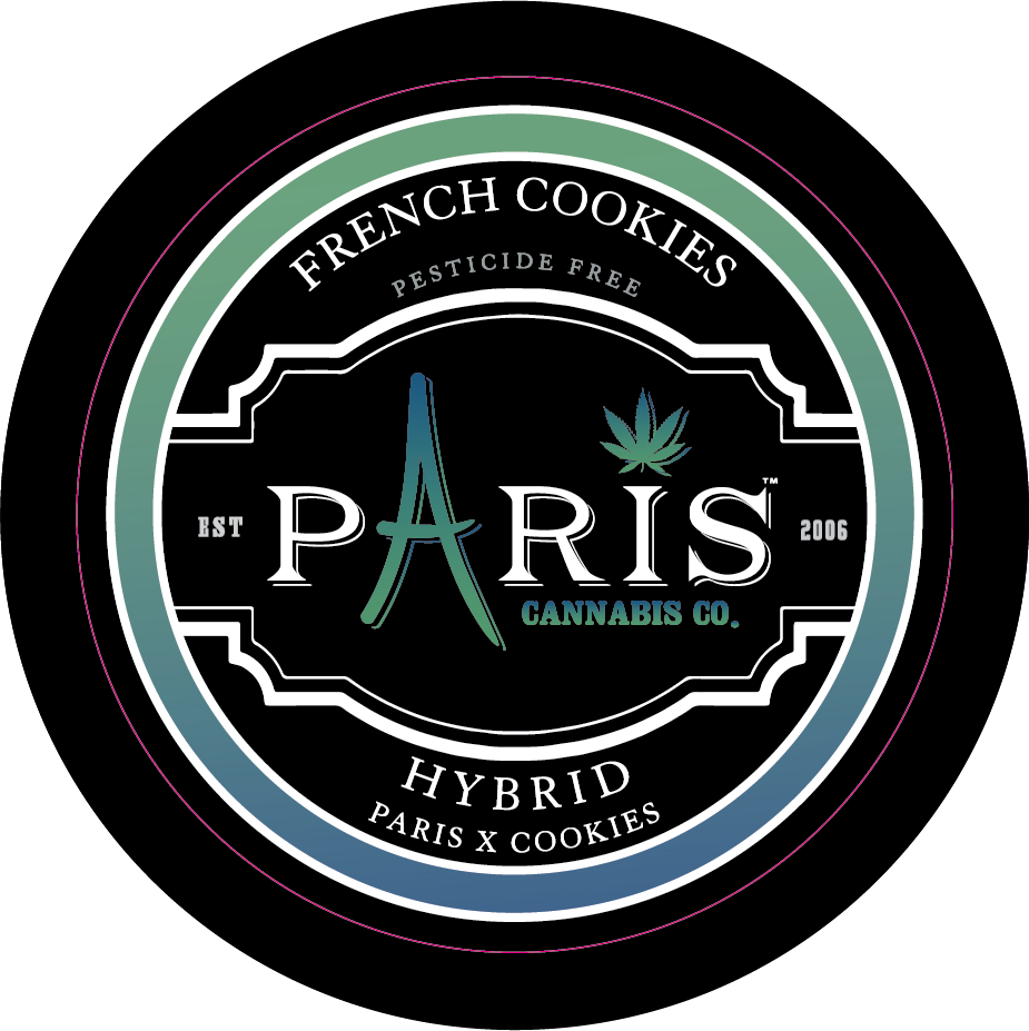 Paris Large Round Stickers