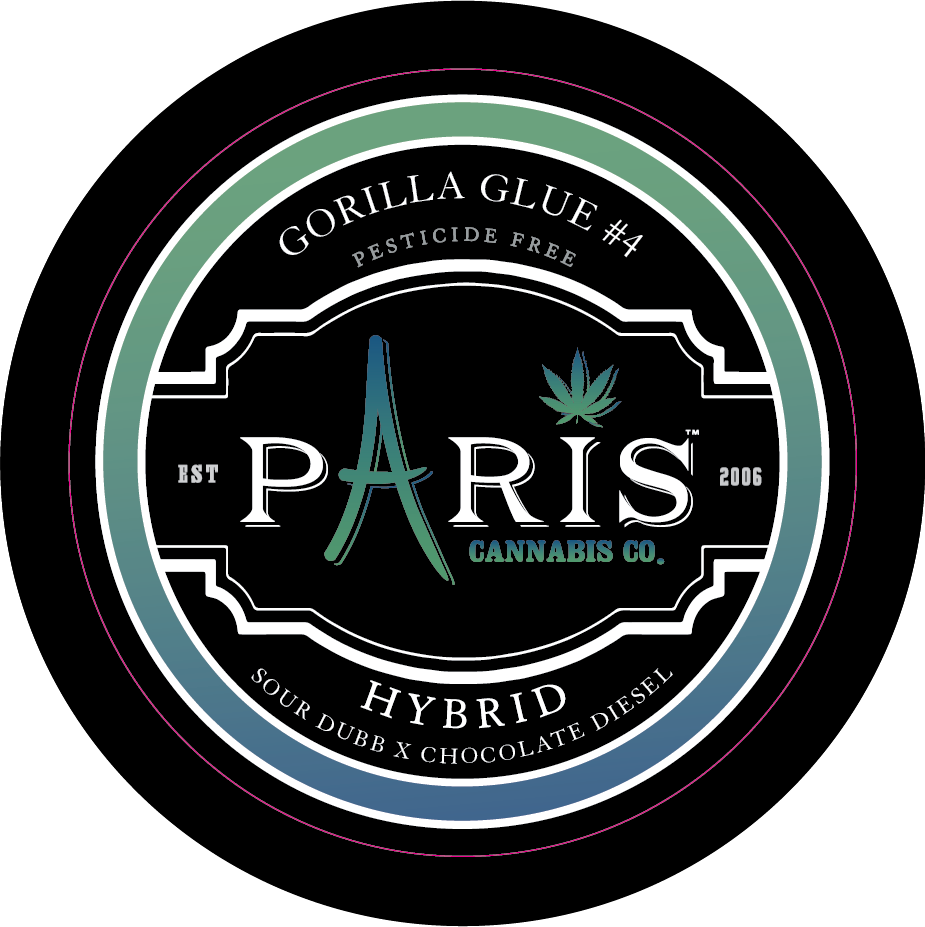 Paris Large Round Stickers
