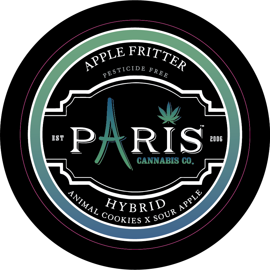 Paris Large Round Stickers