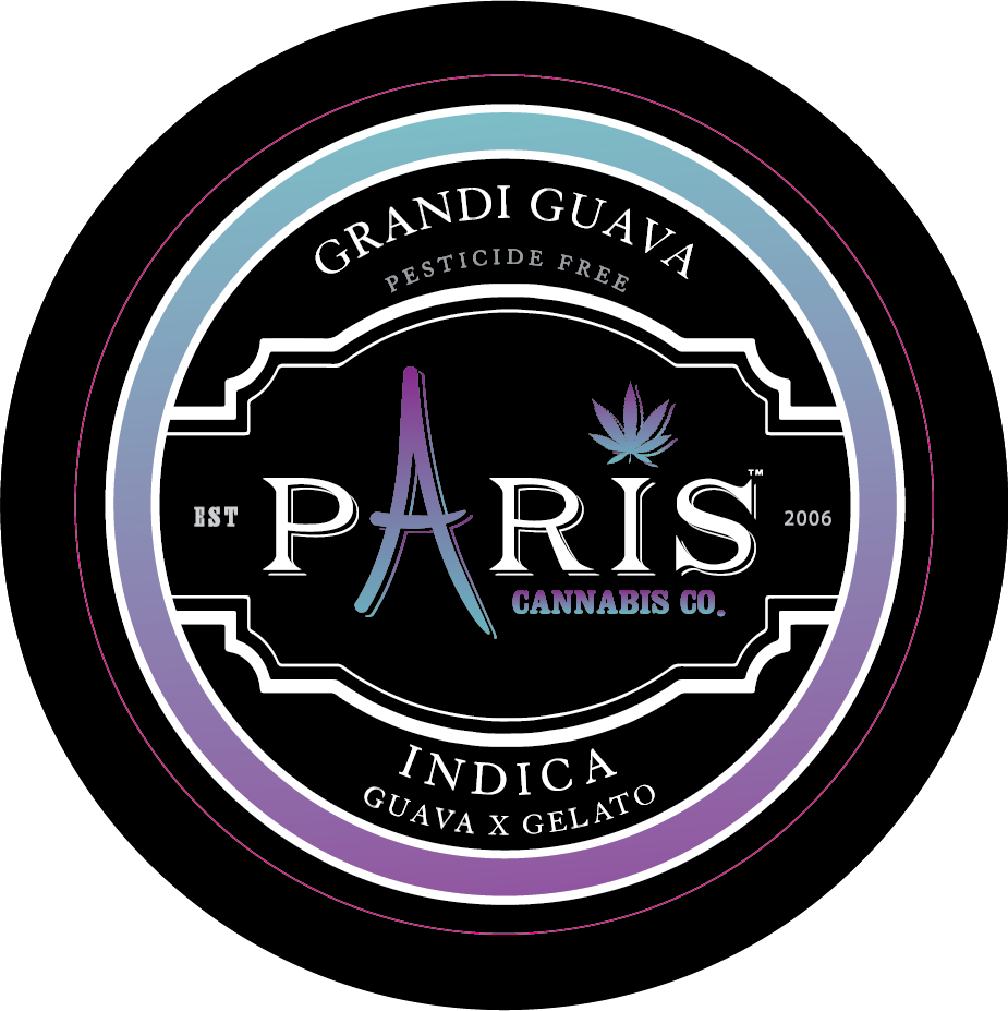 Paris Large Round Stickers