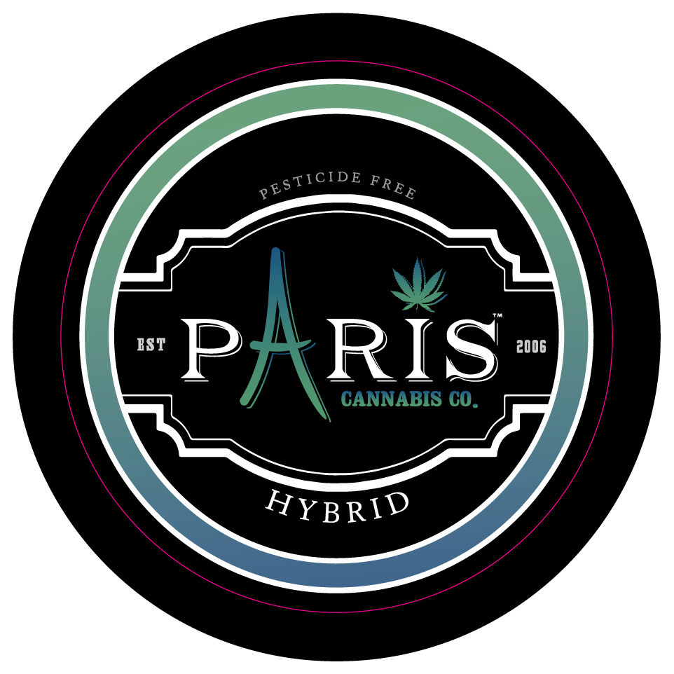 Paris Large Round Stickers