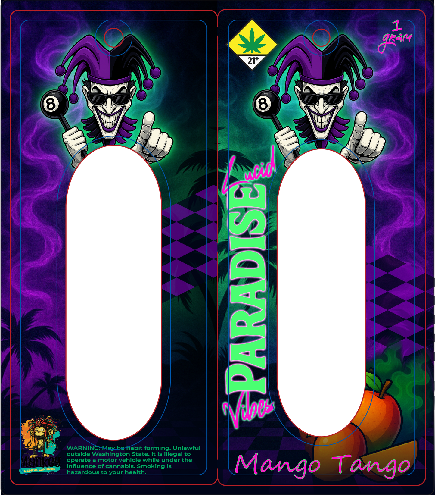 Lucid Paradise Vibes Magnetic Duo