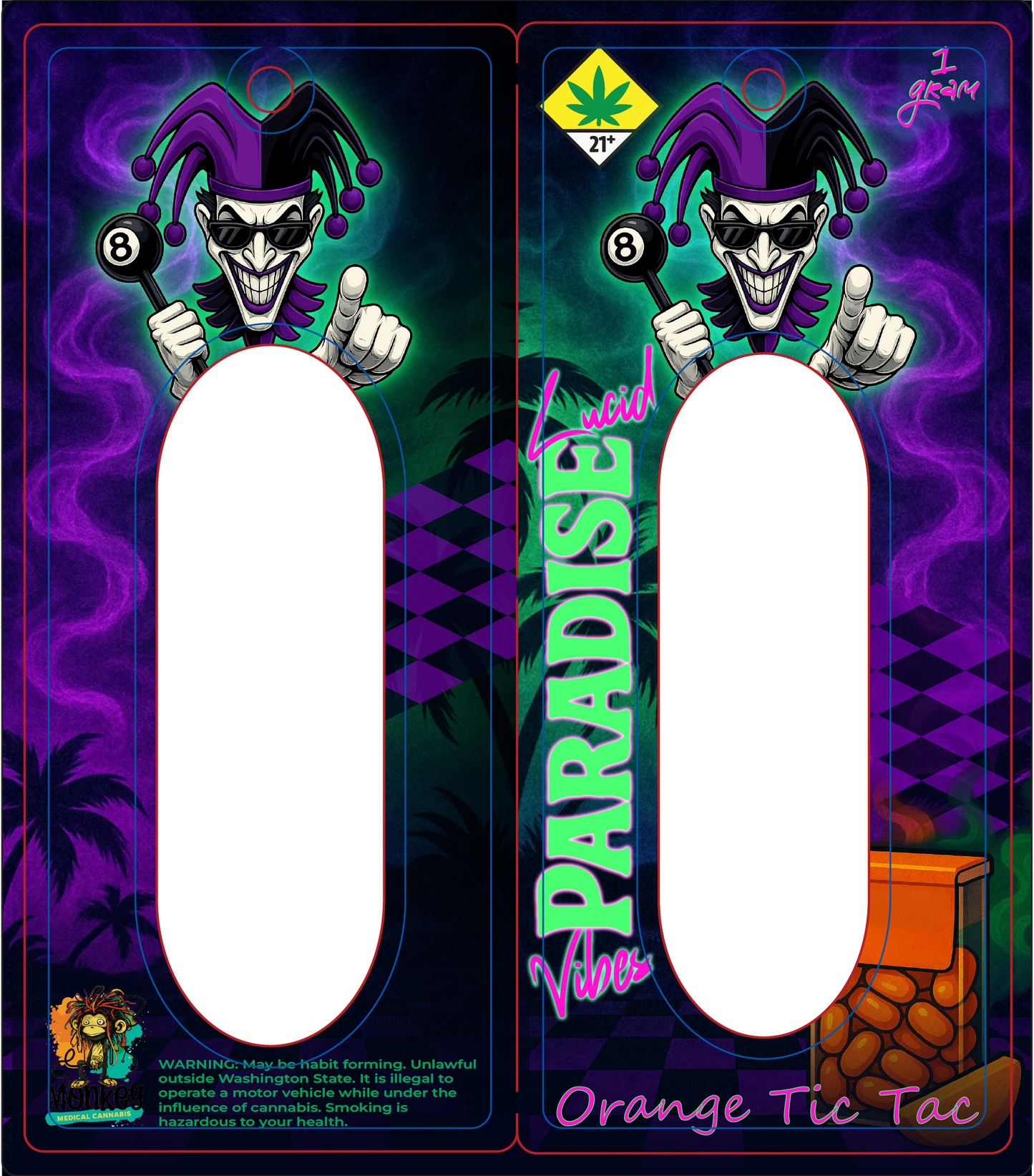 Lucid Paradise Vibes Magnetic Duo