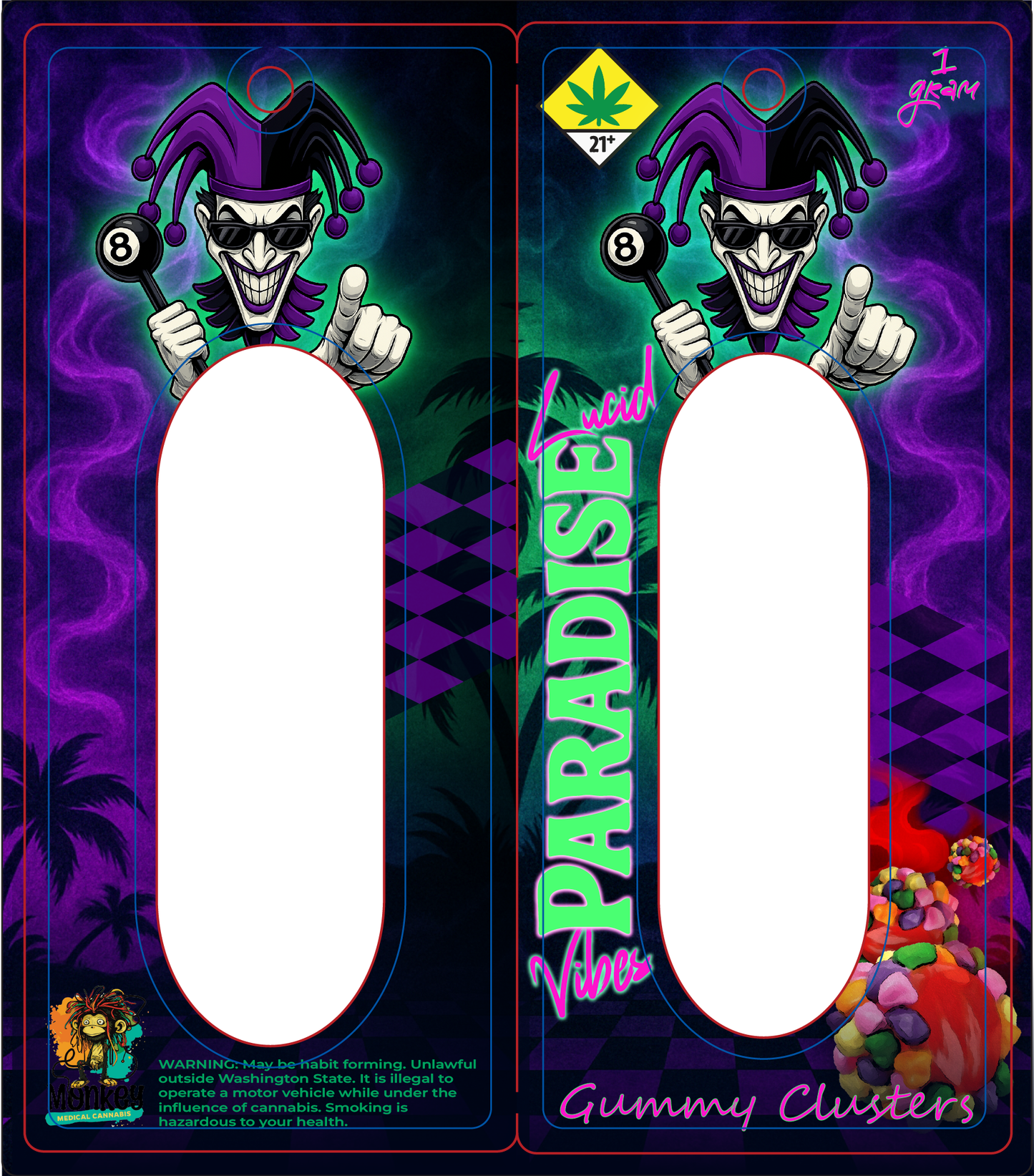 Lucid Paradise Vibes Magnetic Duo