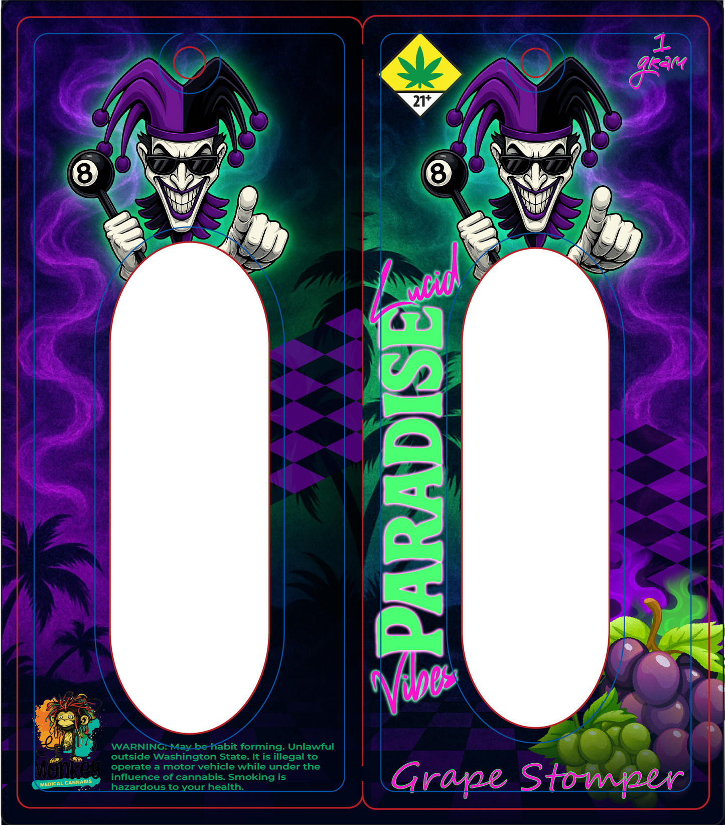 Lucid Paradise Vibes Magnetic Duo