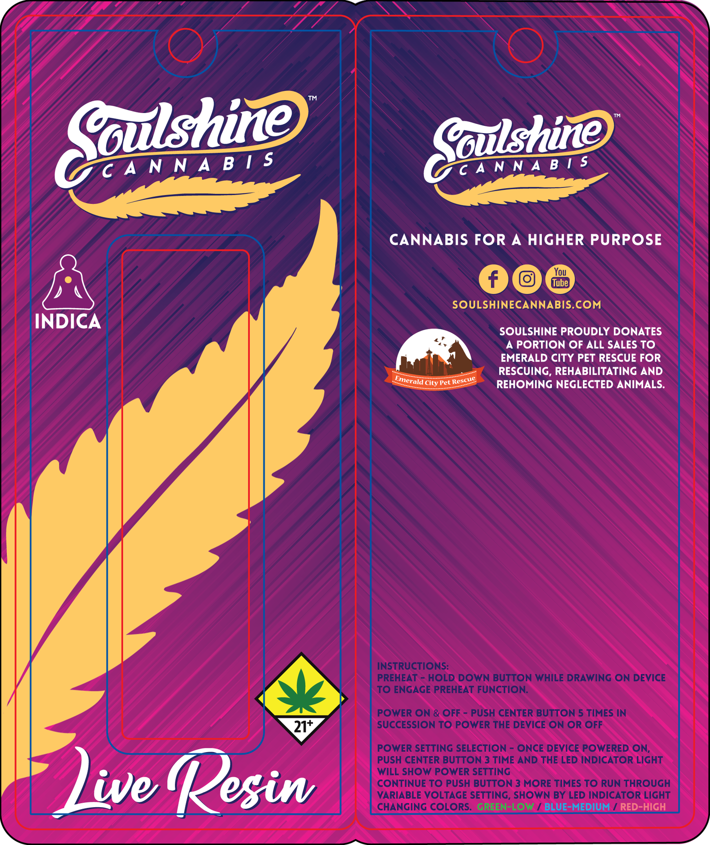 Soulshine REX Disposable Live Resin