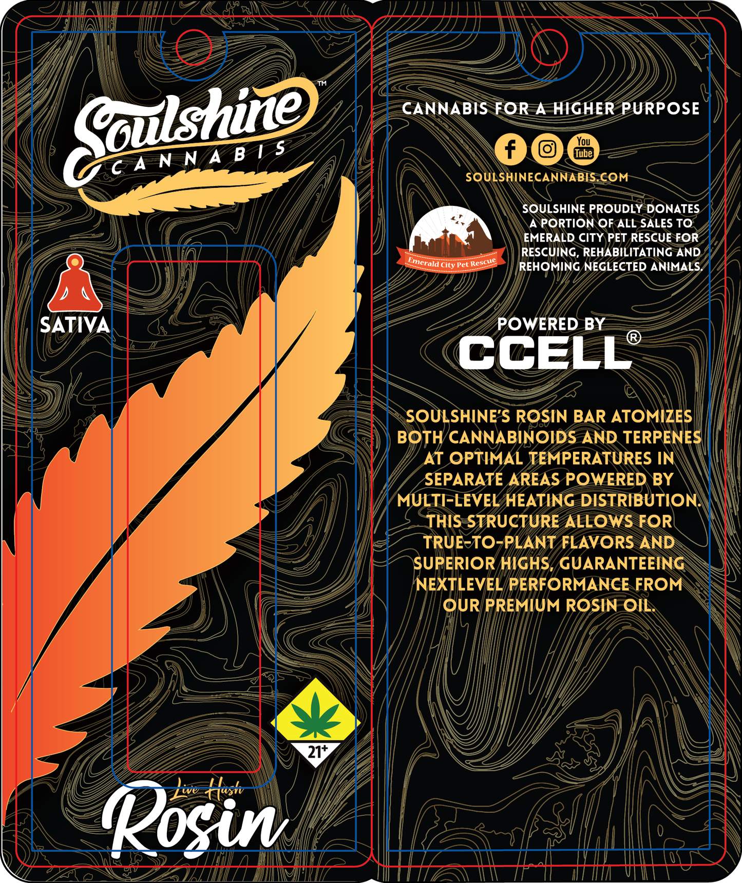Soulshine REX Disposable Hash Rosin