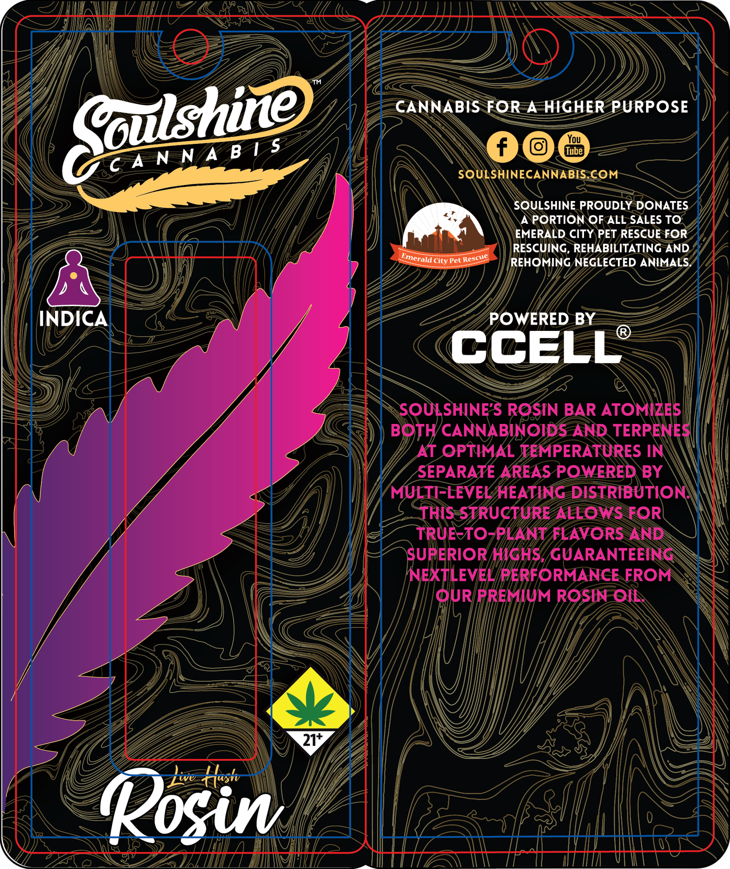 Soulshine REX Disposable Hash Rosin
