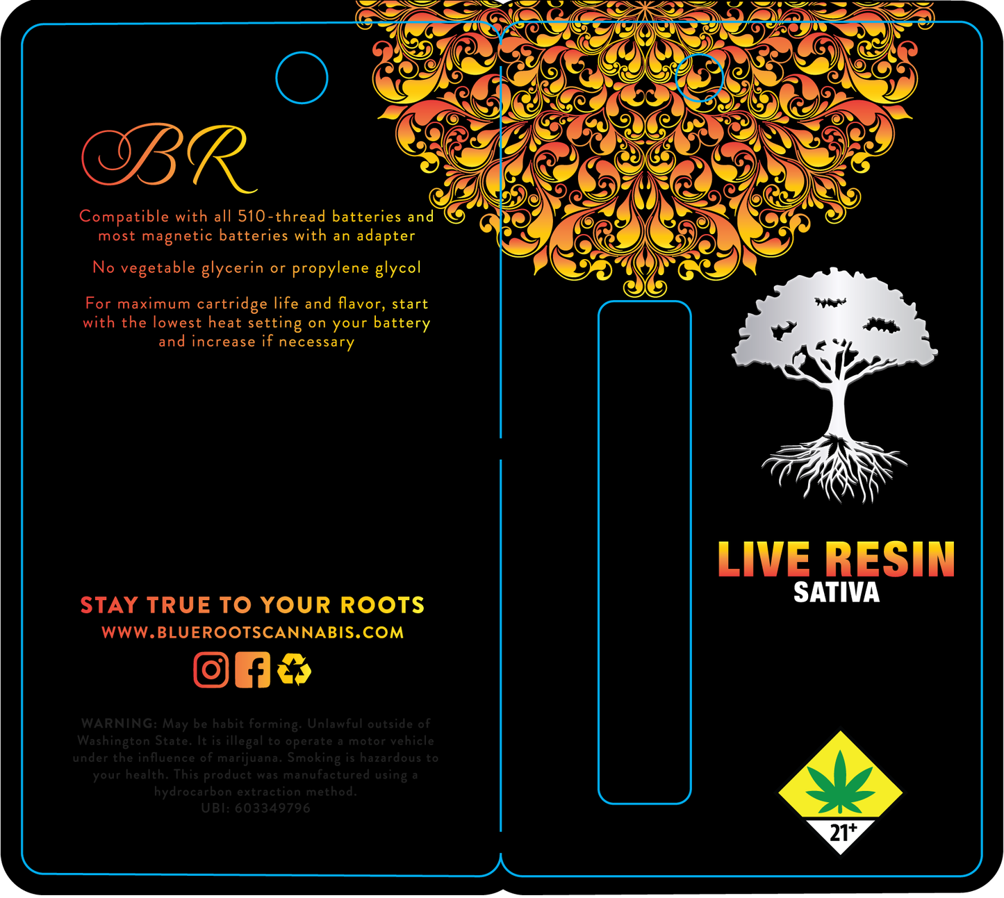 Cannaseurs Choice x Blue Roots Live Resin Vape