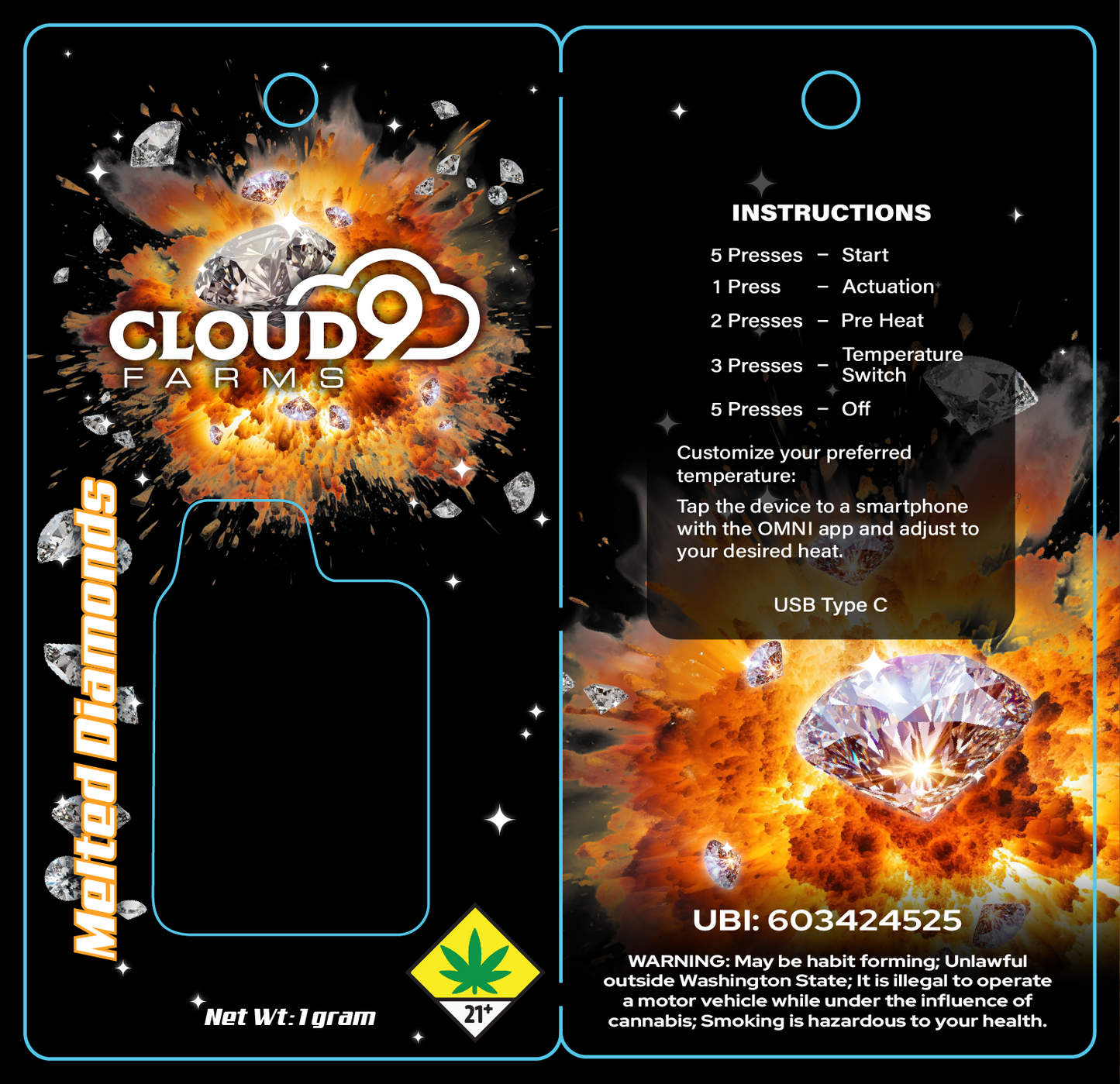 Cloud 9 Vatra Pro Disposables