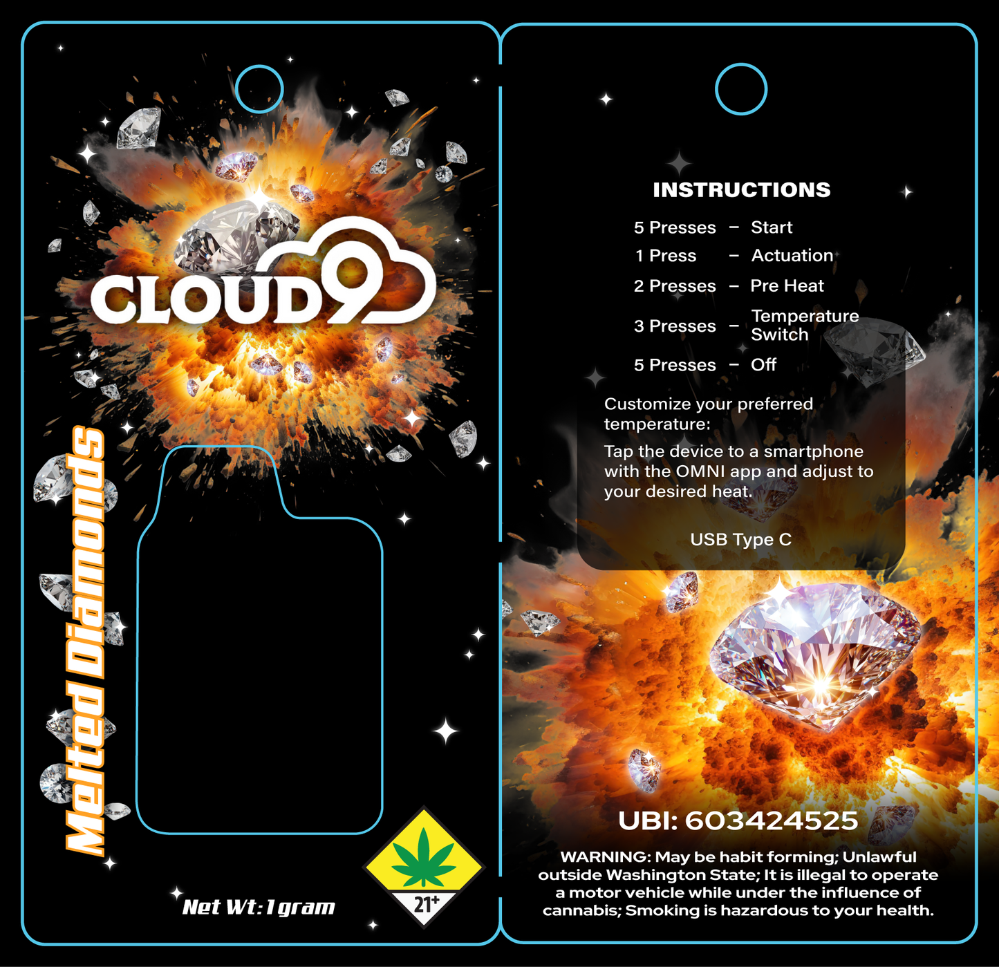 Cloud 9 Vatra Pro Disposables