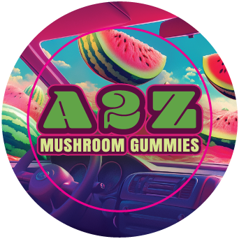 A2Z Shrooms Labels Small Rounds