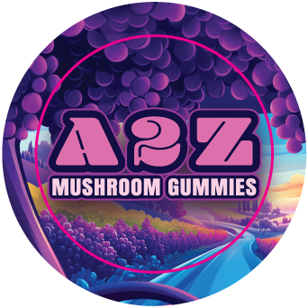 A2Z Shrooms Labels Small Rounds