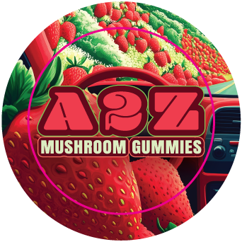 A2Z Shrooms Labels Small Rounds