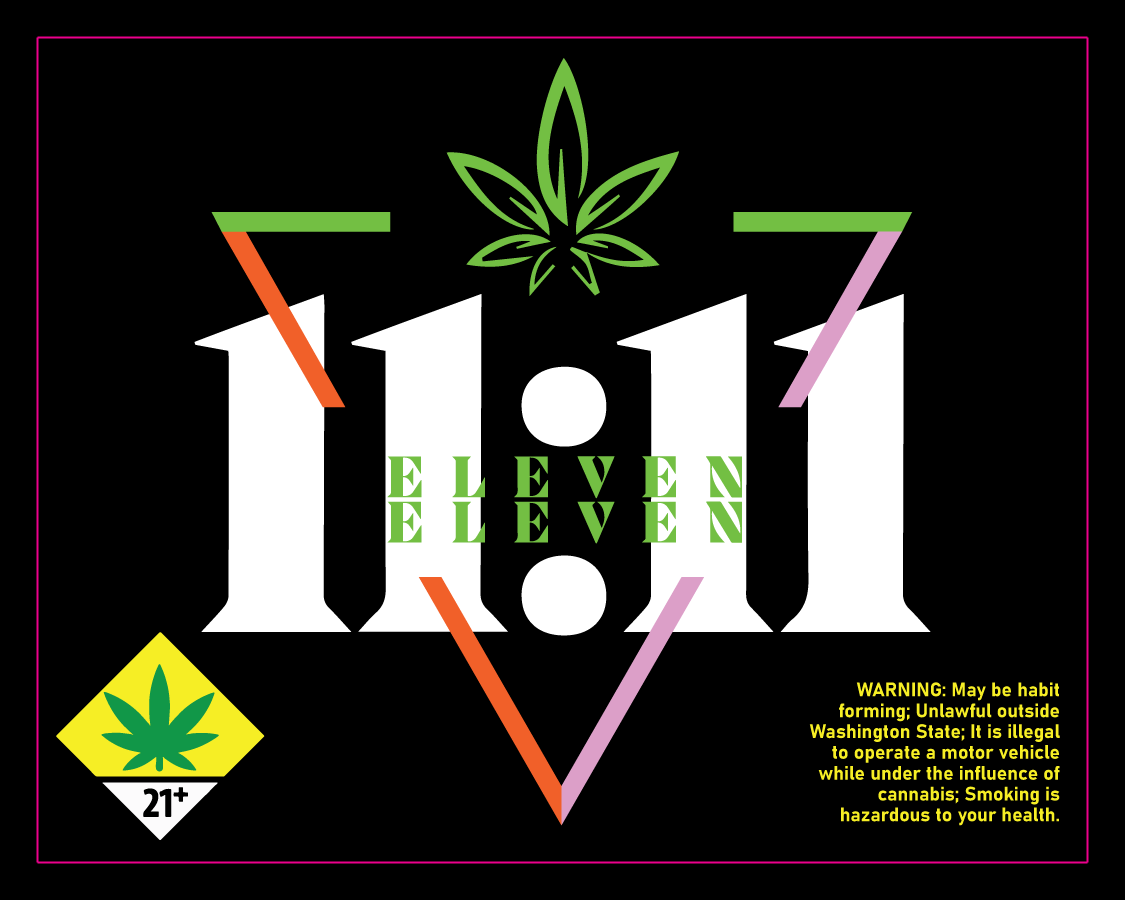 Eleven Eleven Sticker