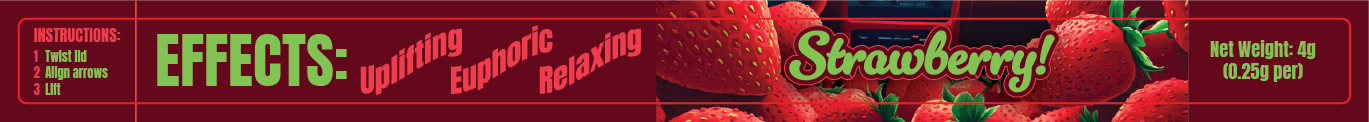 A2Z Shrooms Labels (Sealing Strip)